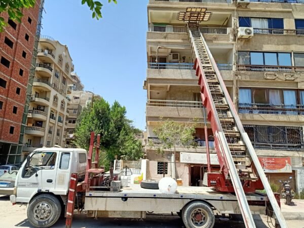 ونش رفع اثاث العبور